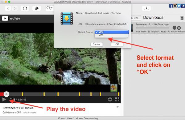 URL video downloader